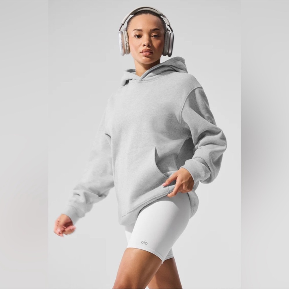 Alo Yoga Renown Heavy Weight Oversized Sweatshirt Size M